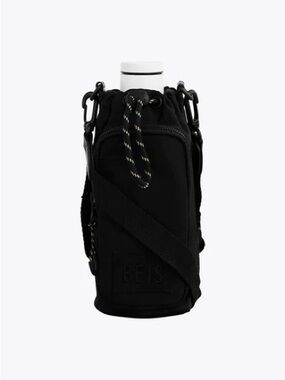 BÉIS The Water Bottle Sling Black | Shay Mitchell